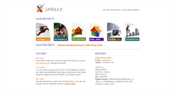 Desktop Screenshot of janta.cz